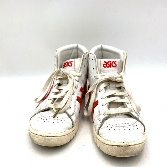 【現状渡し品】asics アシックス 1193A182 GEL-PTG ゲルピーティージー スニーカー 靴 ハイカット 166-250712-rk-19-izu サイズ：24.5cm カラー：ホワイト×レッド 万代Net店