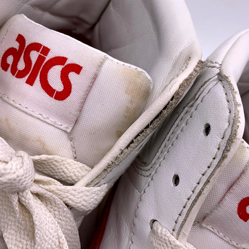 【現状渡し品】asics アシックス 1193A182 GEL-PTG ゲルピーティージー スニーカー 靴 ハイカット 166-250712-rk-19-izu サイズ：24.5cm カラー：ホワイト×レッド 万代Net店
