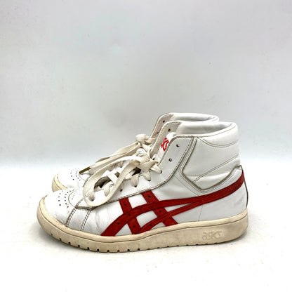 【現状渡し品】asics アシックス 1193A182 GEL-PTG ゲルピーティージー スニーカー 靴 ハイカット 166-250712-rk-19-izu サイズ：24.5cm カラー：ホワイト×レッド 万代Net店