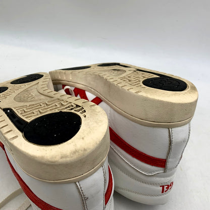 【現状渡し品】asics アシックス 1193A182 GEL-PTG ゲルピーティージー スニーカー 靴 ハイカット 166-250712-rk-19-izu サイズ：24.5cm カラー：ホワイト×レッド 万代Net店