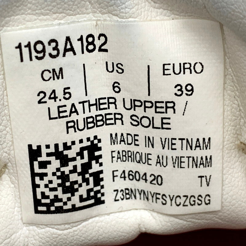 【現状渡し品】asics アシックス 1193A182 GEL-PTG ゲルピーティージー スニーカー 靴 ハイカット 166-250712-rk-19-izu サイズ：24.5cm カラー：ホワイト×レッド 万代Net店