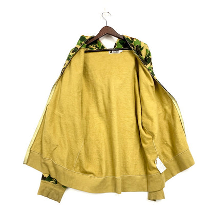 【現状渡し品】【メンズ】 A BATHING APE アベイシングエイプ 001ZPK801003M ABC CAMO TIGER FULL ZIP HOODIE エービーシーカモタイガー フルジップフーディー トップス アウター パーカー 長袖 142-250708-ma-16-izu サイズ：XL カラー：マルチ 万代Net店
