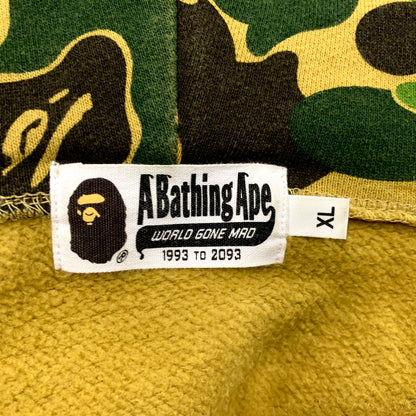 【現状渡し品】【メンズ】 A BATHING APE アベイシングエイプ 001ZPK801003M ABC CAMO TIGER FULL ZIP HOODIE エービーシーカモタイガー フルジップフーディー トップス アウター パーカー 長袖 142-250708-ma-16-izu サイズ：XL カラー：マルチ 万代Net店
