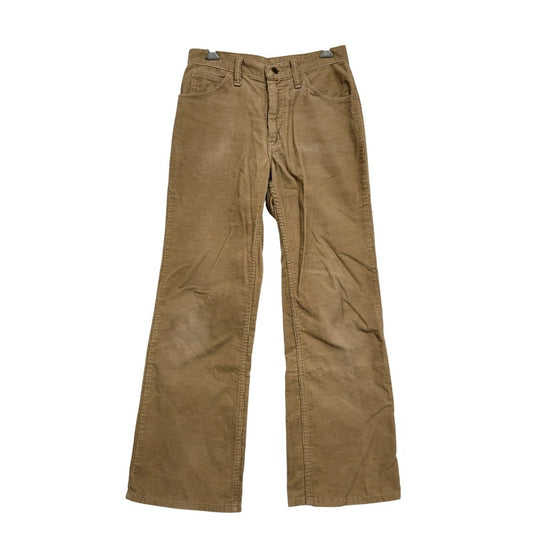 【中古品】【メンズ】 Wrangler ラングラー TALON タロン ジッパー 70S-80S CORDUROY PANTS コーデュロイ パンツ 157-250715-rk-06-izu サイズ：不明 カラー：ベージュ系 万代Net店