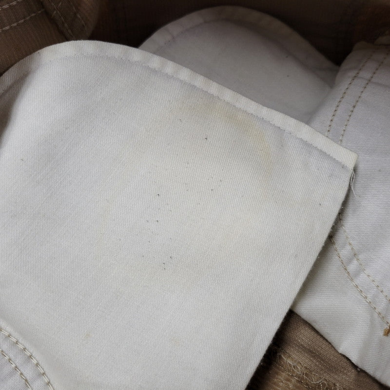 【中古品】【メンズ】 Wrangler ラングラー TALON タロン ジッパー 70S-80S CORDUROY PANTS コーデュロイ パンツ 157-250715-rk-06-izu サイズ：不明 カラー：ベージュ系 万代Net店