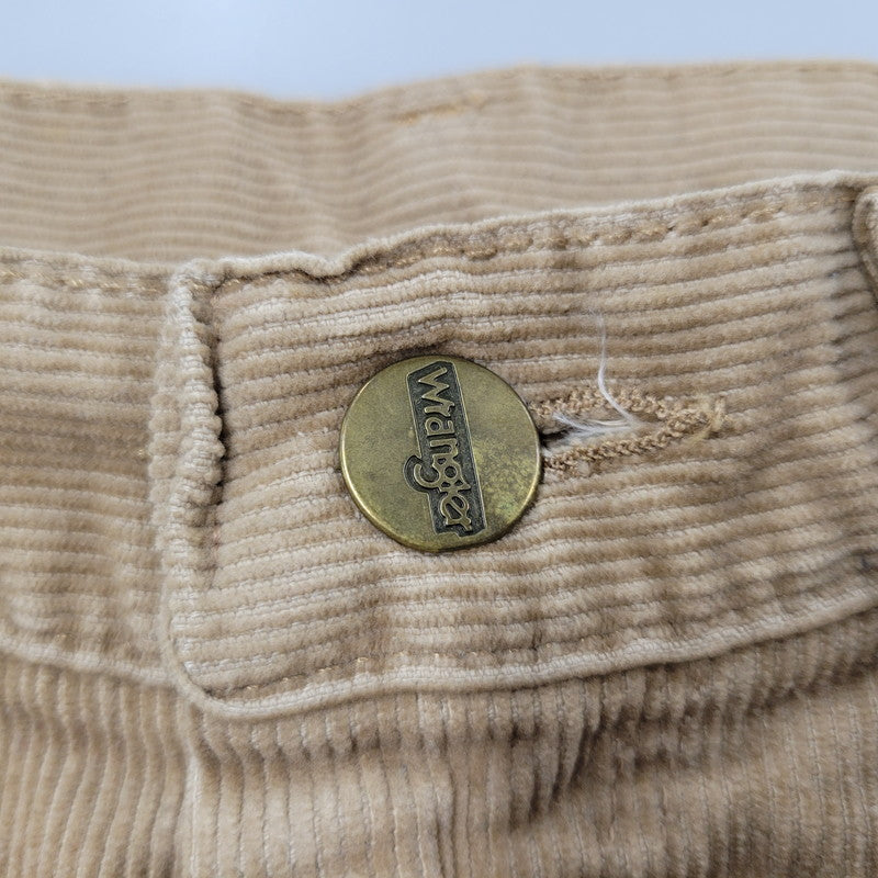 【中古品】【メンズ】 Wrangler ラングラー TALON タロン ジッパー 70S-80S CORDUROY PANTS コーデュロイ パンツ 157-250715-rk-06-izu サイズ：不明 カラー：ベージュ系 万代Net店