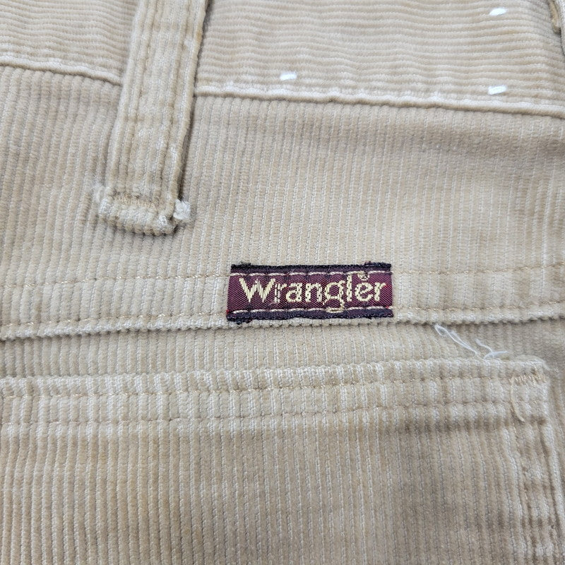 【中古品】【メンズ】 Wrangler ラングラー TALON タロン ジッパー 70S-80S CORDUROY PANTS コーデュロイ パンツ 157-250715-rk-06-izu サイズ：不明 カラー：ベージュ系 万代Net店
