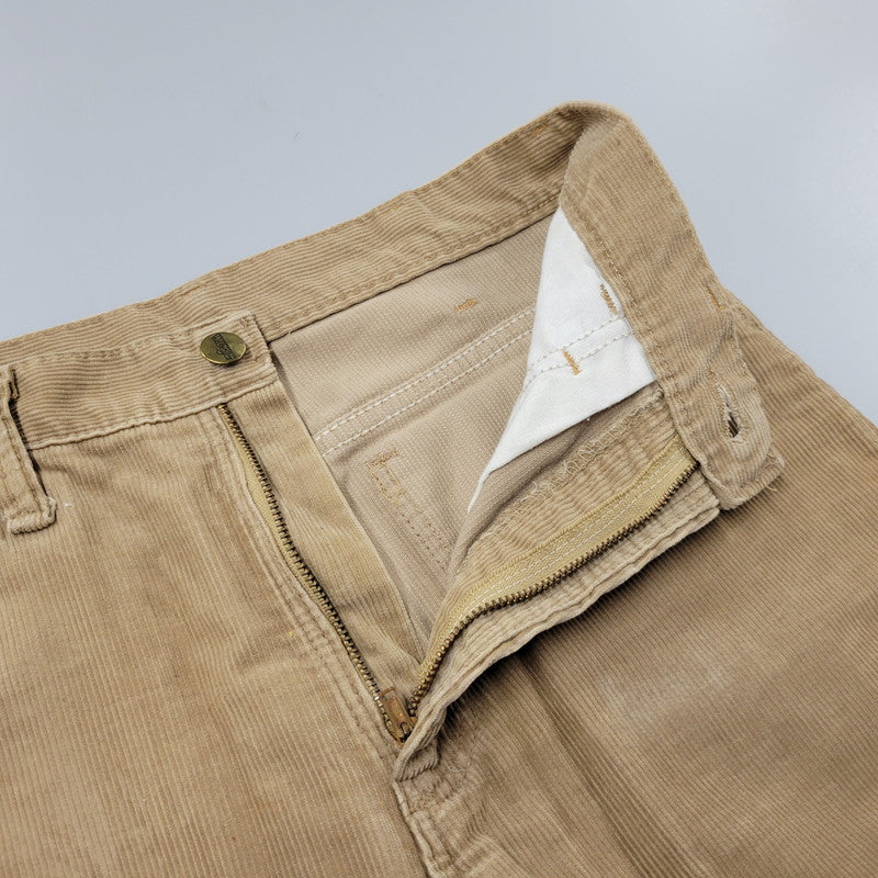 【中古品】【メンズ】 Wrangler ラングラー TALON タロン ジッパー 70S-80S CORDUROY PANTS コーデュロイ パンツ 157-250715-rk-06-izu サイズ：不明 カラー：ベージュ系 万代Net店