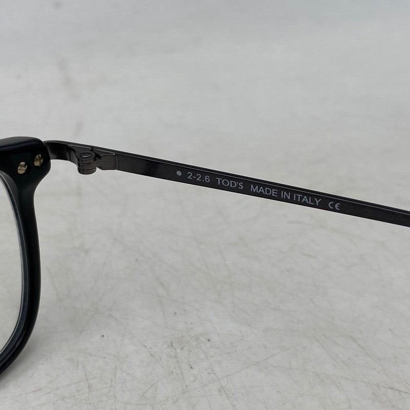 【中古品】【メンズ/レディース】 TOD’S トッズ TO5134 SUNGLASSES サングラス 203-250714-ya-03-izu サイズ：54口15-140 カラー：ブラック 万代Net店