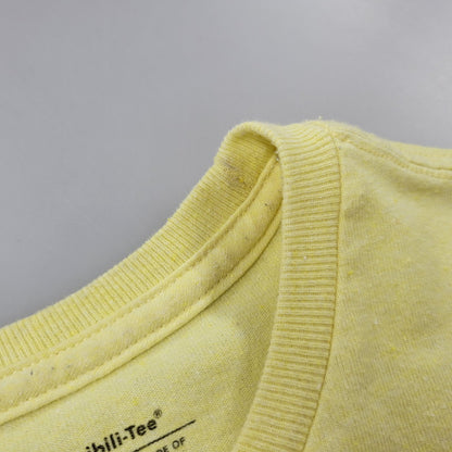 【中古品】【メンズ】 LINE LOGO RIDGE POCKET RESPONSIBILI-TEE 38511SP22 ライン ロゴ リッジ ポケット レスポンシビリティー 半袖 Tシャツ トップス 144-250731-as-14-izu サイズ：S カラー：イエロー 万代Net店