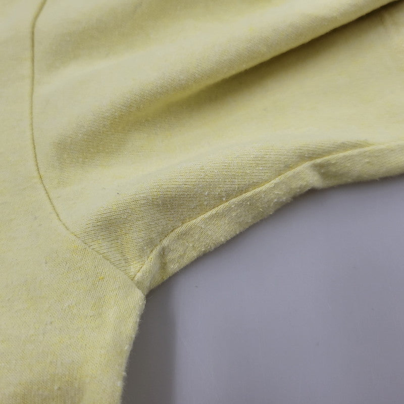【中古品】【メンズ】 LINE LOGO RIDGE POCKET RESPONSIBILI-TEE 38511SP22 ライン ロゴ リッジ ポケット レスポンシビリティー 半袖 Tシャツ トップス 144-250731-as-14-izu サイズ：S カラー：イエロー 万代Net店