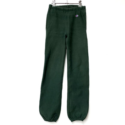 【中古品】【レディース】 Champion チャンピオン SWEAT PANTS スウェットパンツ USA製 赤単タグ ボトムス 168-250710-as-57-izu サイズ：S カラー：グリーン 万代Net店