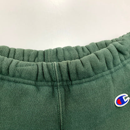【中古品】【レディース】 Champion チャンピオン SWEAT PANTS スウェットパンツ USA製 赤単タグ ボトムス 168-250710-as-57-izu サイズ：S カラー：グリーン 万代Net店