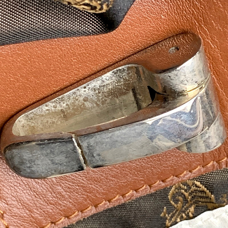 【中古品】【メンズ】 LIMONTA リモンタ ナイロン 2WAY BUSINESS BAG カバン ビジネス バッグ 188-250712-rk-12-izu カラー：ネイビー×ブラウン 万代Net店