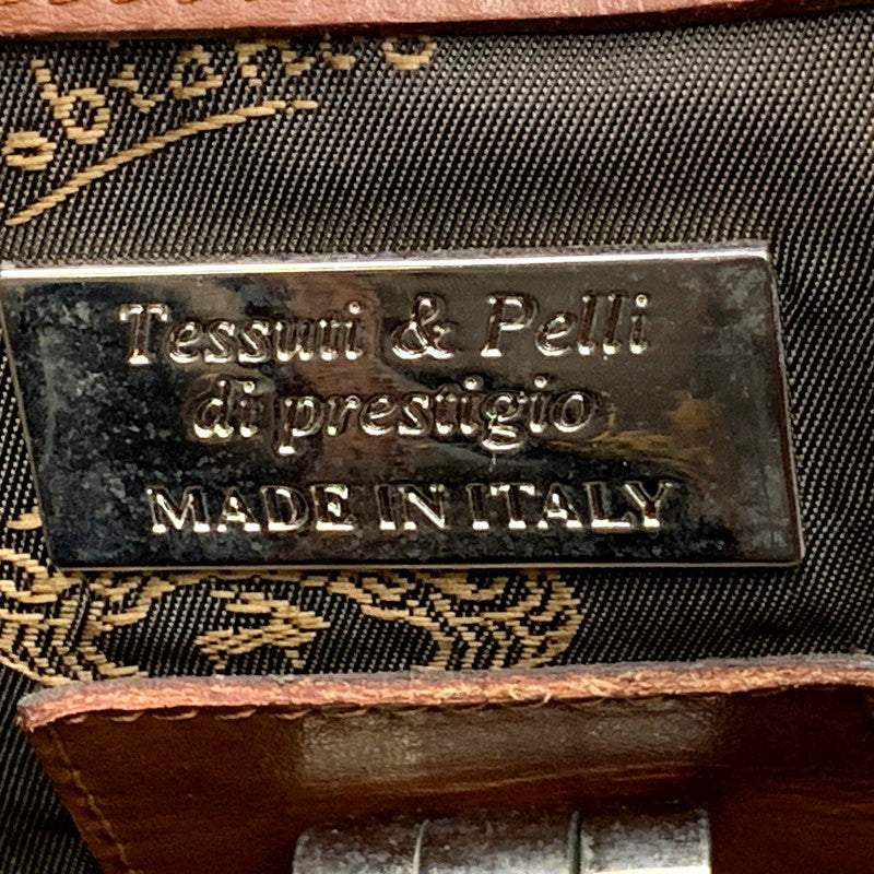 【中古品】【メンズ】 LIMONTA リモンタ ナイロン 2WAY BUSINESS BAG カバン ビジネス バッグ 188-250712-rk-12-izu カラー：ネイビー×ブラウン 万代Net店