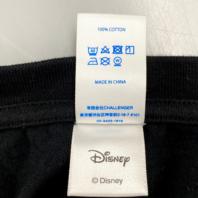 【中古美品】【メンズ】 CHALLENGER チャレンジャー CLG-TS 025-006 MICKEY MOUSE HAND PLANT TEE ミッキーマウス ハンドプラントT トップス 半袖 142-250709-ma-02-izu サイズ：M カラー：BLACK 万代Net店