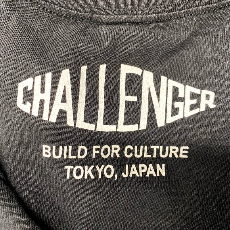 【中古美品】【メンズ】 CHALLENGER チャレンジャー CLG-TS 025-006 MICKEY MOUSE HAND PLANT TEE ミッキーマウス ハンドプラントT トップス 半袖 142-250709-ma-02-izu サイズ：M カラー：BLACK 万代Net店