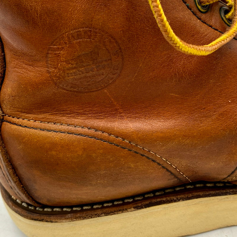【中古品】【メンズ】 RED WING レッドウィング 875 犬刻印 6-INCH CLASSIC MOC 6インチクラシックモック 靴 ブーツ シューズ 164-250709-ma-08-izu サイズ：7.5 カラー：BROWN 万代Net店