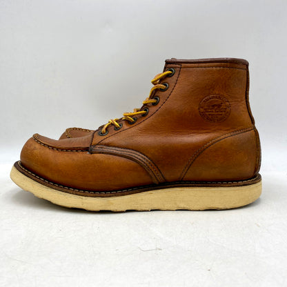 【中古品】【メンズ】 RED WING レッドウィング 875 犬刻印 6-INCH CLASSIC MOC 6インチクラシックモック 靴 ブーツ シューズ 164-250709-ma-08-izu サイズ：7.5 カラー：BROWN 万代Net店