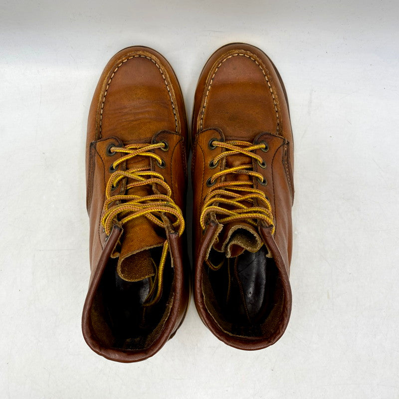 【中古品】【メンズ】 RED WING レッドウィング 875 犬刻印 6-INCH CLASSIC MOC 6インチクラシックモック 靴 ブーツ シューズ 164-250709-ma-08-izu サイズ：7.5 カラー：BROWN 万代Net店