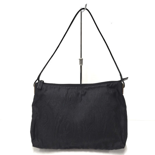 【中古品】【レディース】 PAISLEY ONE SHOULDER BAG BLACK エトロ ペイズリー ワン ショルダー バッグ ブラック ショルダーバッグ 鞄 カバン 188-250716-km-06-izu カラー：ブラック 万代Net店