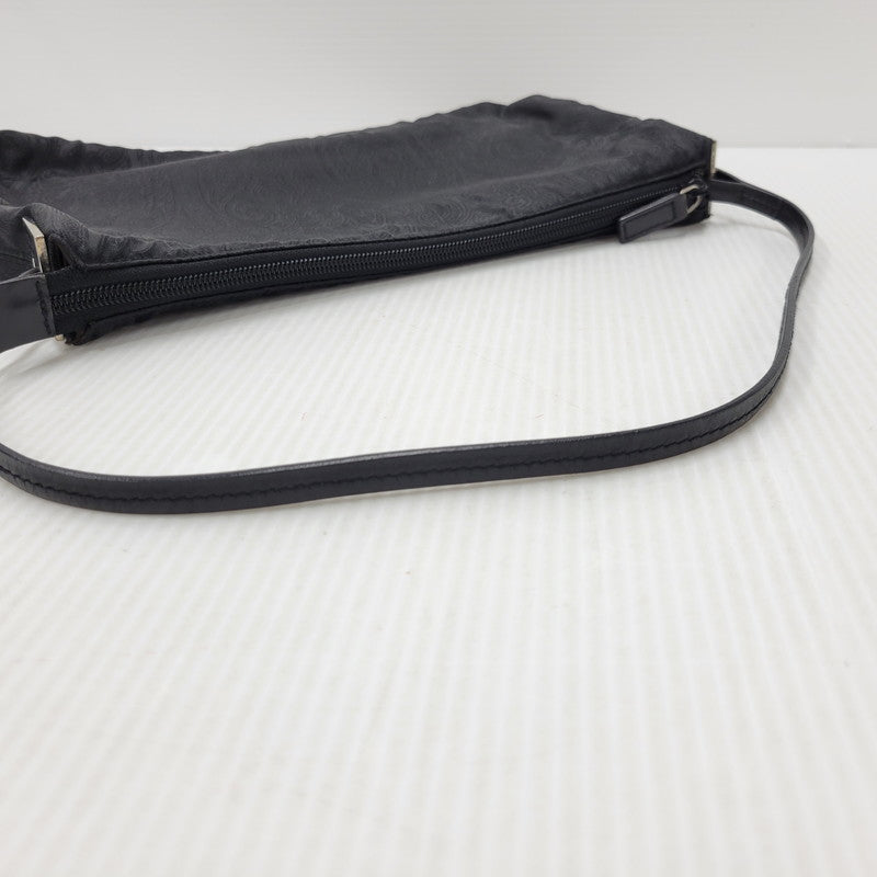 【中古品】【レディース】 PAISLEY ONE SHOULDER BAG BLACK エトロ ペイズリー ワン ショルダー バッグ ブラック ショルダーバッグ 鞄 カバン 188-250716-km-06-izu カラー：ブラック 万代Net店