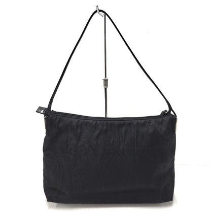 【中古品】【レディース】 PAISLEY ONE SHOULDER BAG BLACK エトロ ペイズリー ワン ショルダー バッグ ブラック ショルダーバッグ 鞄 カバン 188-250716-km-06-izu カラー：ブラック 万代Net店