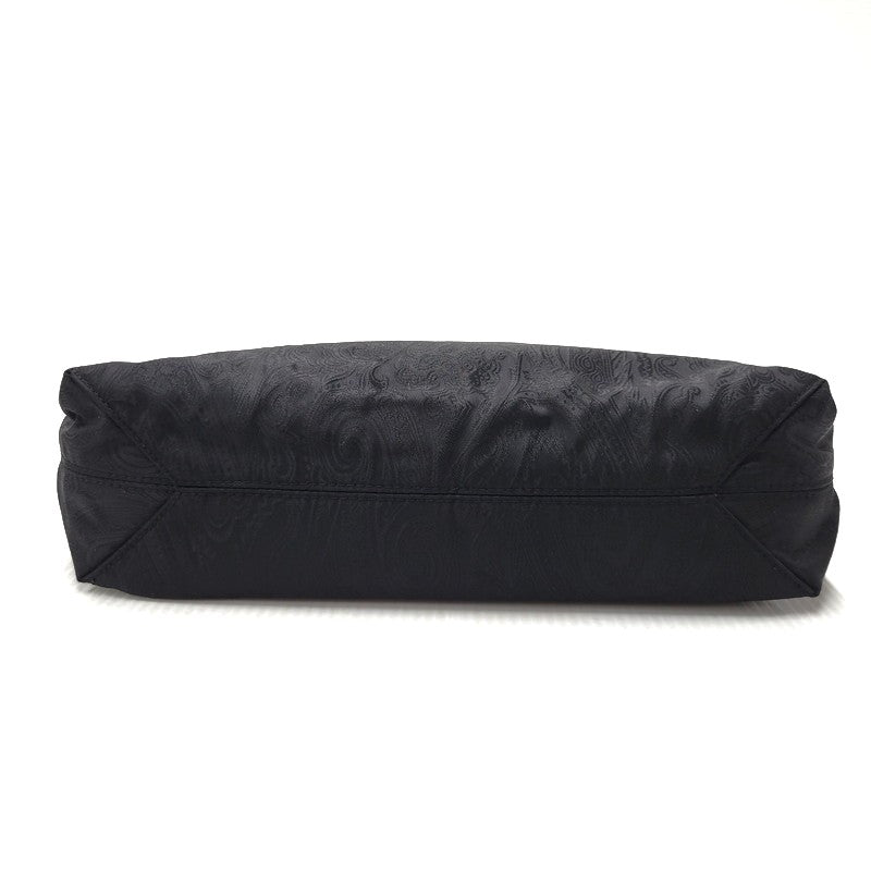 【中古品】【レディース】 PAISLEY ONE SHOULDER BAG BLACK エトロ ペイズリー ワン ショルダー バッグ ブラック ショルダーバッグ 鞄 カバン 188-250716-km-06-izu カラー：ブラック 万代Net店