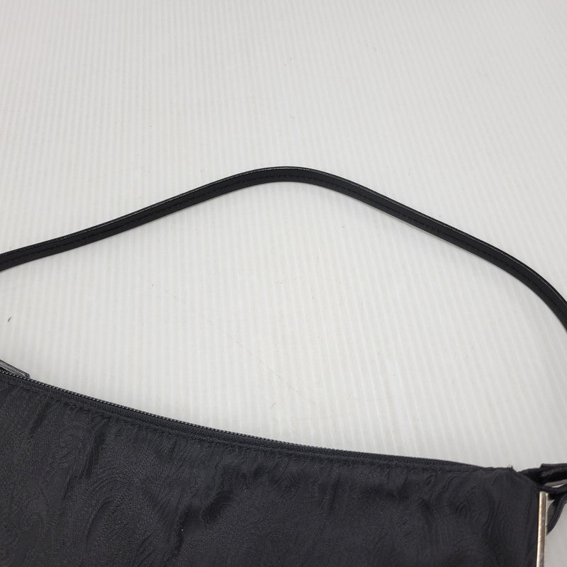 【中古品】【レディース】 PAISLEY ONE SHOULDER BAG BLACK エトロ ペイズリー ワン ショルダー バッグ ブラック ショルダーバッグ 鞄 カバン 188-250716-km-06-izu カラー：ブラック 万代Net店