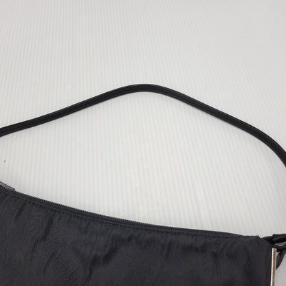 【中古品】【レディース】 PAISLEY ONE SHOULDER BAG BLACK エトロ ペイズリー ワン ショルダー バッグ ブラック ショルダーバッグ 鞄 カバン 188-250716-km-06-izu カラー：ブラック 万代Net店