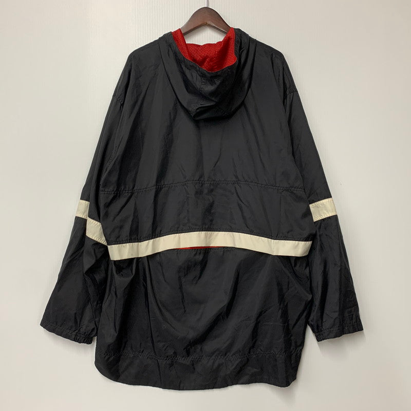 【中古品】【メンズ】 OLD NIKE オールド ナイキ 白タグ MESH LINER OVER NYLON JACKET メッシュ ライナー オーバー ナイロン ジャケット 146-250716-rk-05-izu サイズ：L カラー：ブラック 万代Net店