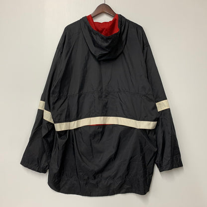 【中古品】【メンズ】 OLD NIKE オールド ナイキ 白タグ MESH LINER OVER NYLON JACKET メッシュ ライナー オーバー ナイロン ジャケット 146-250716-rk-05-izu サイズ：L カラー：ブラック 万代Net店