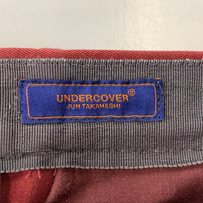 【中古品】【メンズ】 UCQ4516-1 DOUBLE FRONT CROPPED SLACKS ダブル フロント クロップド スラックス パンツ 151-250716-rk-11-izu サイズ：2 カラー：ボルドー 万代Net店