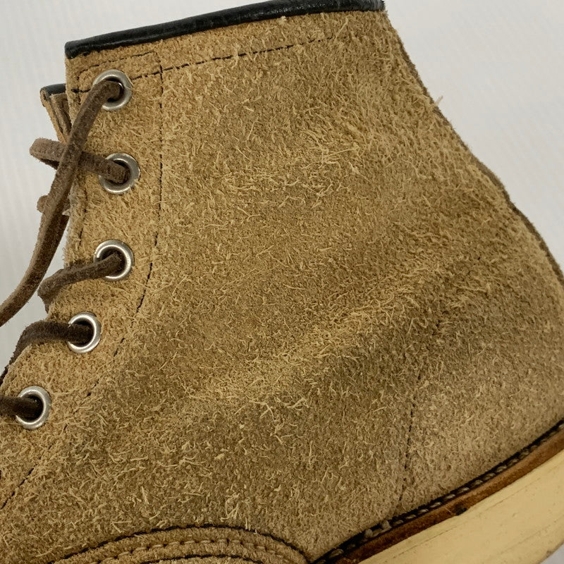 【中古品】【メンズ】 RED WING レッドウィング 08173 四角犬タグ 90S IRISH SETTER SPORT BOOT 90年代 アイリッシュセッタースポーツブーツ 靴 シューズ 164-250712-ma-02-izu サイズ：8.5 カラー：キャメル 万代Net店