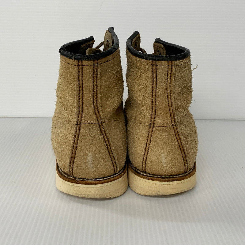 【中古品】【メンズ】 RED WING レッドウィング 08173 四角犬タグ 90S IRISH SETTER SPORT BOOT 90年代 アイリッシュセッタースポーツブーツ 靴 シューズ 164-250712-ma-02-izu サイズ：8.5 カラー：キャメル 万代Net店