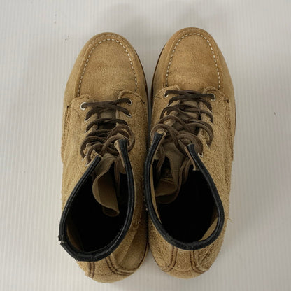 【中古品】【メンズ】 RED WING レッドウィング 08173 四角犬タグ 90S IRISH SETTER SPORT BOOT 90年代 アイリッシュセッタースポーツブーツ 靴 シューズ 164-250712-ma-02-izu サイズ：8.5 カラー：キャメル 万代Net店