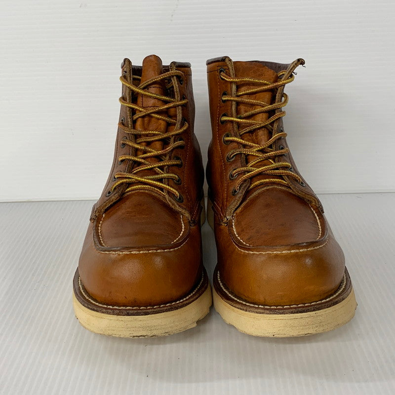 【中古品】【メンズ】 RED WING レッドウィング 875 刺繍羽タグ IRISH SETTER アイリッシュセッター 靴 シューズ ブーツ 164-250712-ma-03-izu サイズ：8 カラー：BROWN 万代Net店