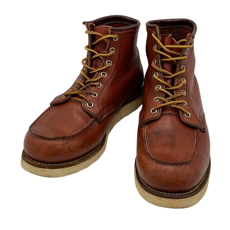 【中古品】【メンズ】 RED WING レッドウィング 8131 刺繍羽タグ IRISH SETTER アイリッシュセッター 靴 シューズ ブーツ 164-250712-ma-04-izu サイズ：9 カラー：RED BROWN 万代Net店