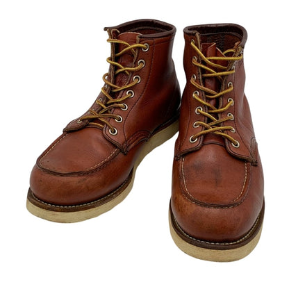 【中古品】【メンズ】 RED WING レッドウィング 8131 刺繍羽タグ IRISH SETTER アイリッシュセッター 靴 シューズ ブーツ 164-250712-ma-04-izu サイズ：9 カラー：RED BROWN 万代Net店