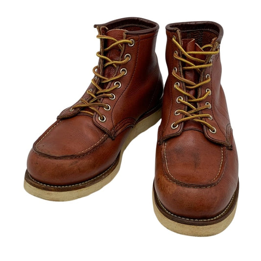【中古品】【メンズ】 RED WING レッドウィング 8131 刺繍羽タグ IRISH SETTER アイリッシュセッター 靴 シューズ ブーツ 164-250712-ma-04-izu サイズ：9 カラー：RED BROWN 万代Net店