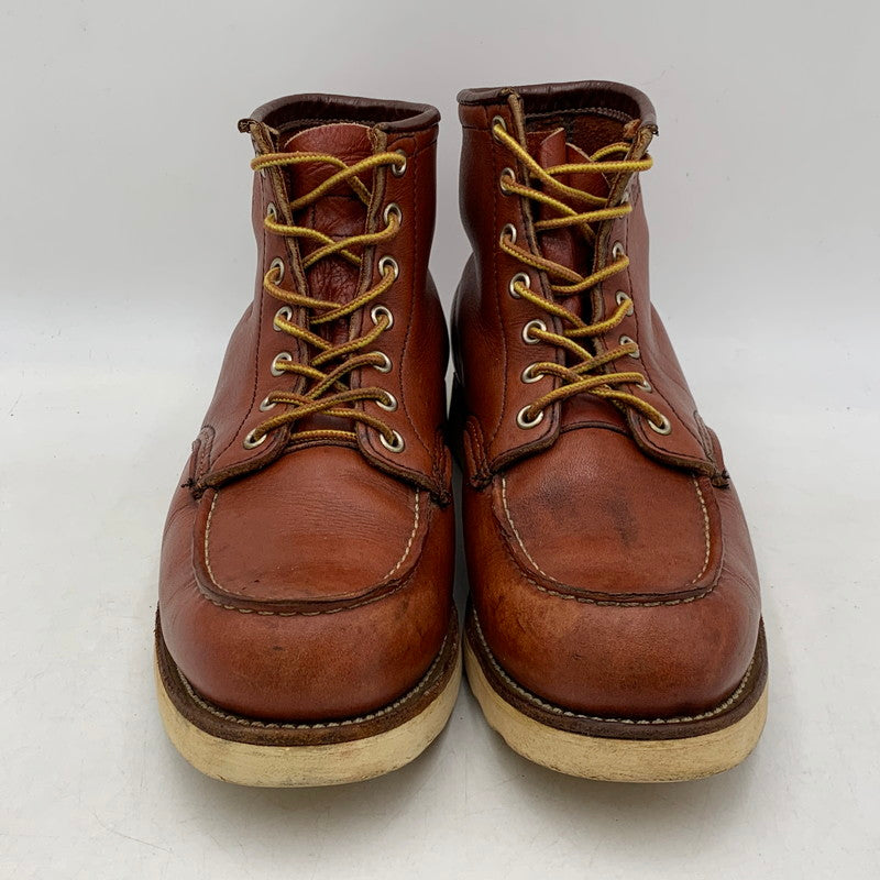 【中古品】【メンズ】 RED WING レッドウィング 8131 刺繍羽タグ IRISH SETTER アイリッシュセッター 靴 シューズ ブーツ 164-250712-ma-04-izu サイズ：9 カラー：RED BROWN 万代Net店