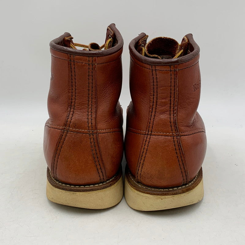【中古品】【メンズ】 RED WING レッドウィング 8131 刺繍羽タグ IRISH SETTER アイリッシュセッター 靴 シューズ ブーツ 164-250712-ma-04-izu サイズ：9 カラー：RED BROWN 万代Net店