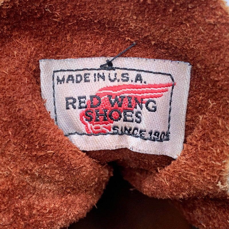 【中古品】【メンズ】 RED WING レッドウィング 8131 刺繍羽タグ IRISH SETTER アイリッシュセッター 靴 シューズ ブーツ 164-250712-ma-04-izu サイズ：9 カラー：RED BROWN 万代Net店
