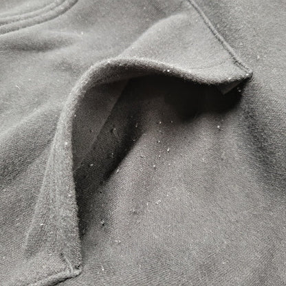 【中古品】【メンズ】 A BATHING APE アベイシングエイプ × BOUNTY HUNTER バウンティーハンター SHARK FULL ZIP HOODIE 001ZPD231921X シャーク フルジップ フーディー パーカー 長袖 トップス 142-250713-as-06-izu サイズ：XL カラー：ブラック 万代Net店