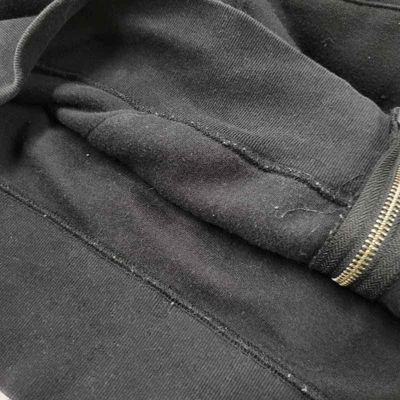 【中古品】【メンズ】 A BATHING APE アベイシングエイプ × BOUNTY HUNTER バウンティーハンター SHARK FULL ZIP HOODIE 001ZPD231921X シャーク フルジップ フーディー パーカー 長袖 トップス 142-250713-as-06-izu サイズ：XL カラー：ブラック 万代Net店