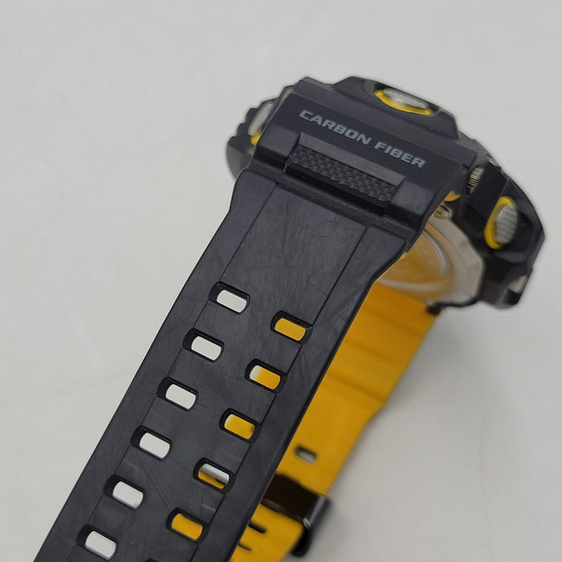 【中古品】【メンズ/レディース】 G-SHOCK ジーショック MASTER OF G-LAND RANGEMAN GW-9400YJ マスターオブGランド レンジマン デジタル 腕時計 196-250713-as-03-izu サイズ：55.2 × 53.5 × 18.2 mm カラー：ブラック×イエロー 万代Net店