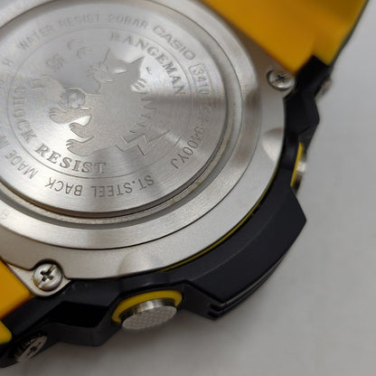 【中古品】【メンズ/レディース】 G-SHOCK ジーショック MASTER OF G-LAND RANGEMAN GW-9400YJ マスターオブGランド レンジマン デジタル 腕時計 196-250713-as-03-izu サイズ：55.2 × 53.5 × 18.2 mm カラー：ブラック×イエロー 万代Net店