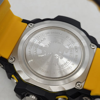 【中古品】【メンズ/レディース】 G-SHOCK ジーショック MASTER OF G-LAND RANGEMAN GW-9400YJ マスターオブGランド レンジマン デジタル 腕時計 196-250713-as-03-izu サイズ：55.2 × 53.5 × 18.2 mm カラー：ブラック×イエロー 万代Net店