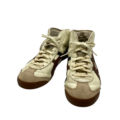 【現状渡し品】【メンズ/レディース】 ONITSUKA TIGER オニツカタイガー THL328 MEXICO MID RUNNER メキシコ ミッドランナー 靴 スニーカー シューズ 162-250718-ma-08-izu サイズ：26cm カラー：BEIGE 万代Net店