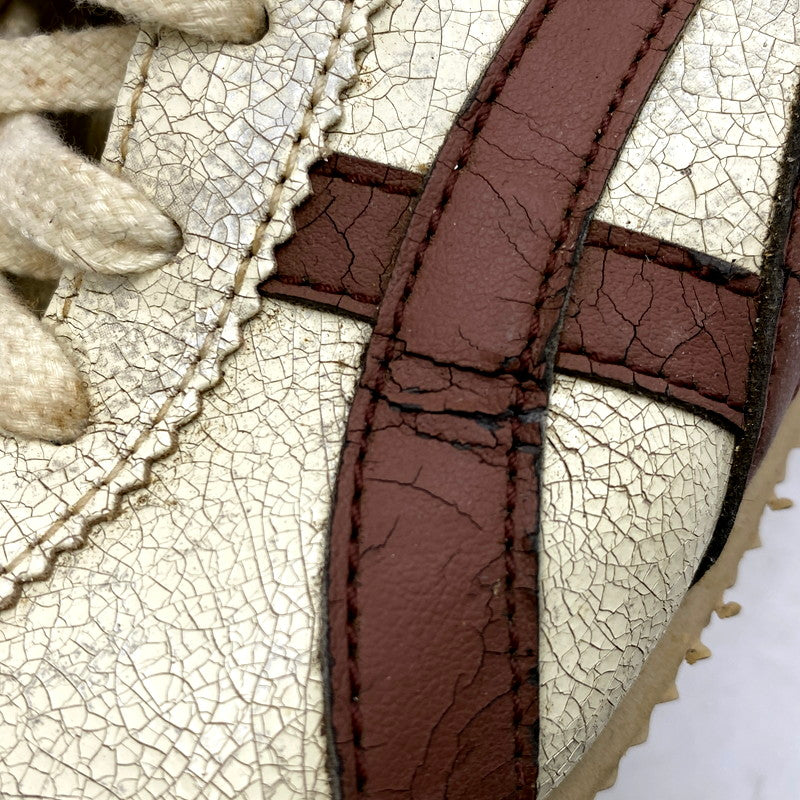 【現状渡し品】【メンズ/レディース】 ONITSUKA TIGER オニツカタイガー THL328 MEXICO MID RUNNER メキシコ ミッドランナー 靴 スニーカー シューズ 162-250718-ma-08-izu サイズ：26cm カラー：BEIGE 万代Net店